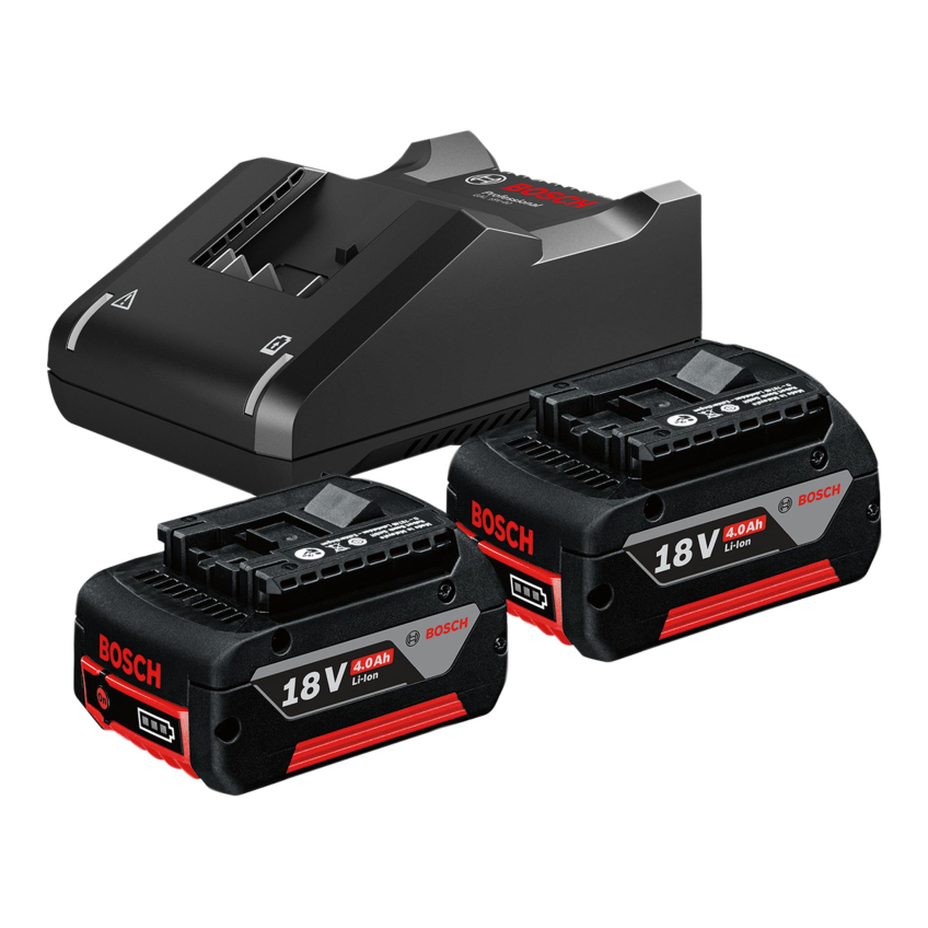 Bosch GBA 4.0Ah Battery & Charger Starter Kit 18V