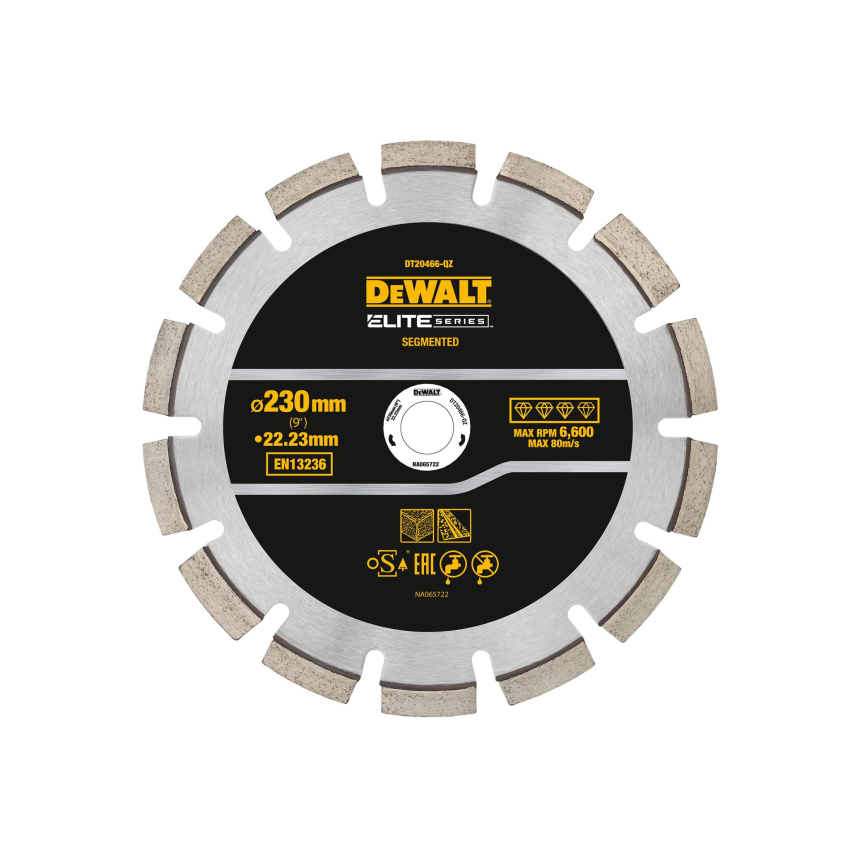 DEWALT ELITE SERIES™ Asphalt Diamond Wheel, Segmented