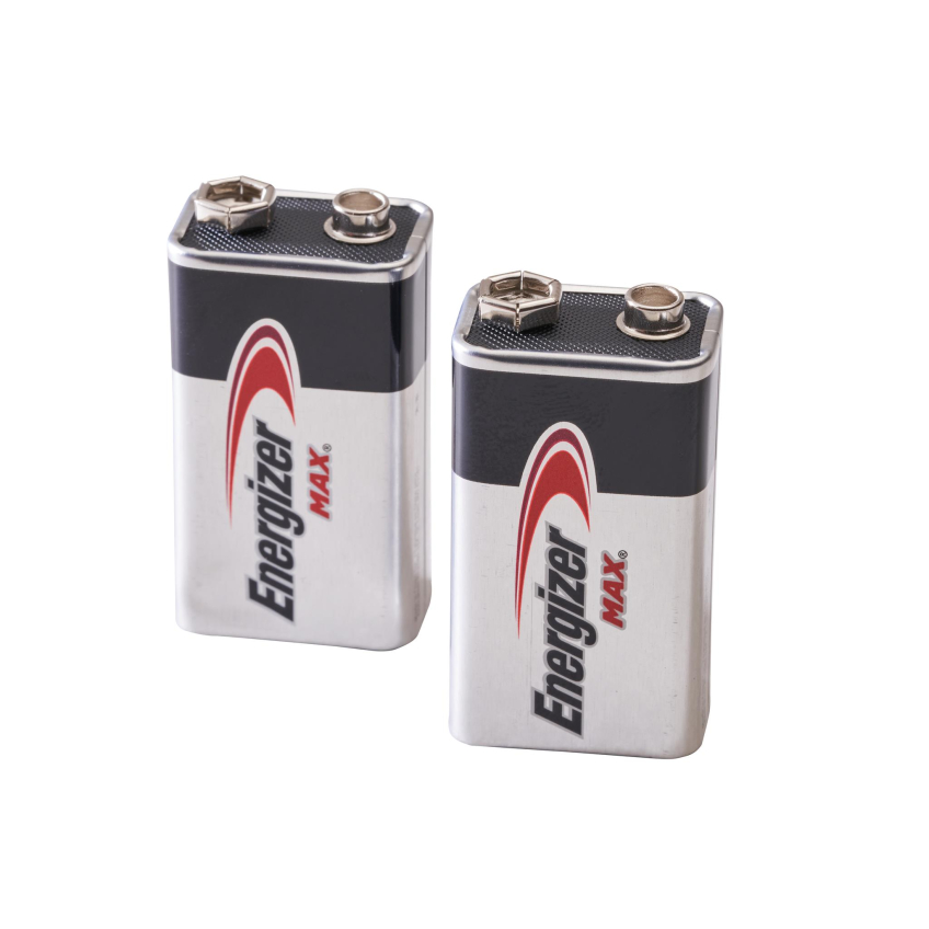 Energizer® Max® 9V Batteries (Pack 2)