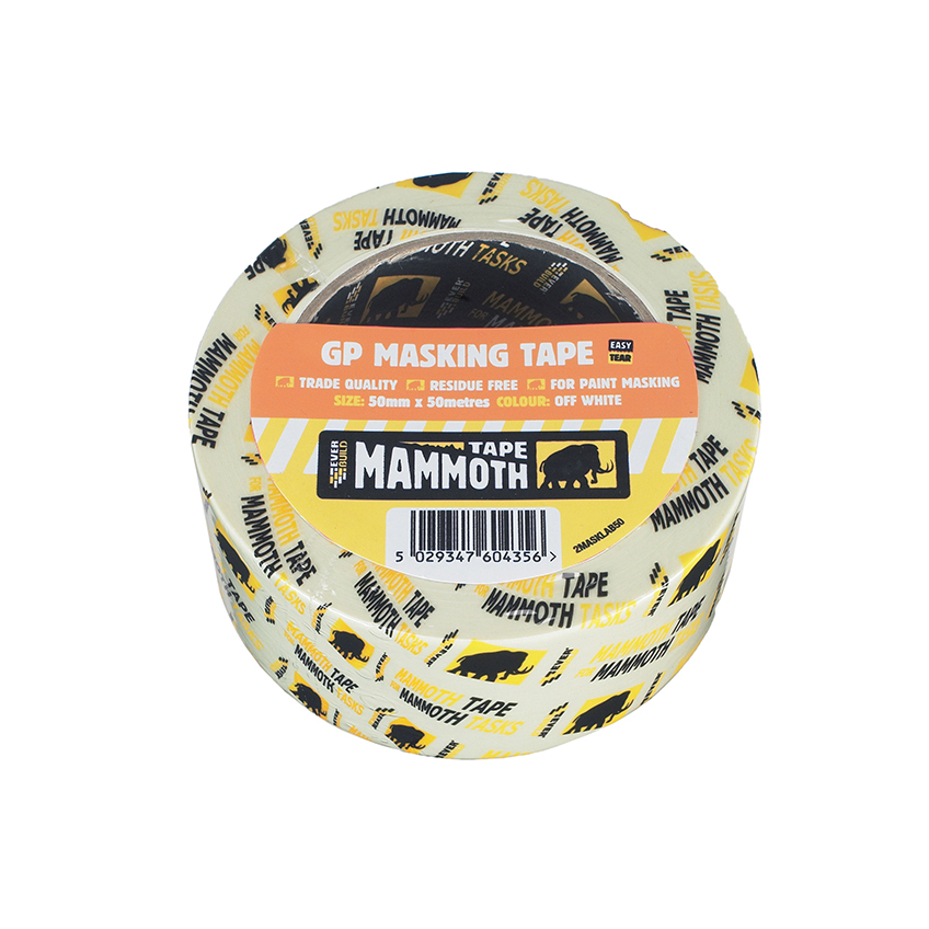 Everbuild Sika Mammoth Retail/Labelled Masking Tape