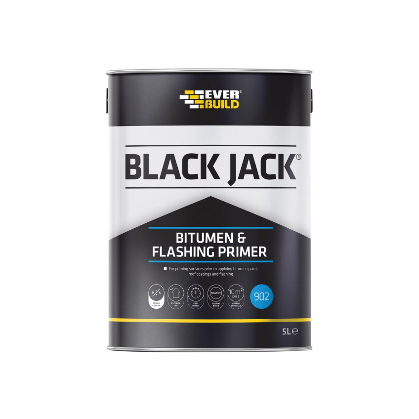 Everbuild Sika Black Jack® 902 Bitumen & Flashing Primer