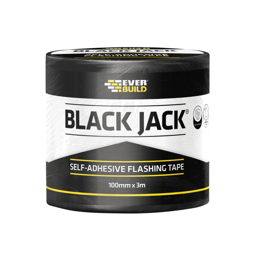 Everbuild Sika Black Jack® Flashing Tape, DIY