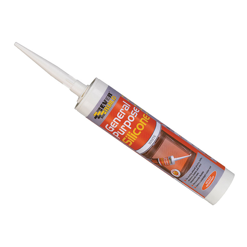 Everbuild Sika General Purpose Silicone Clear 280ml