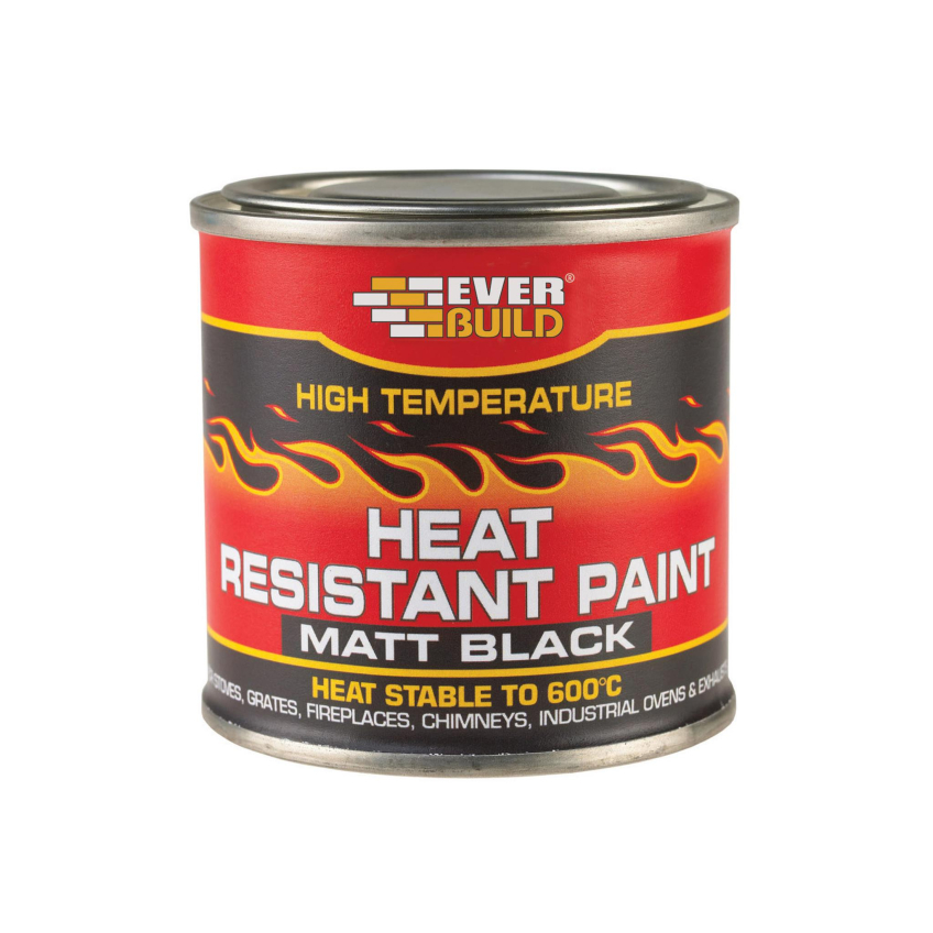 Everbuild Sika Heat Resistant Paint 125ml