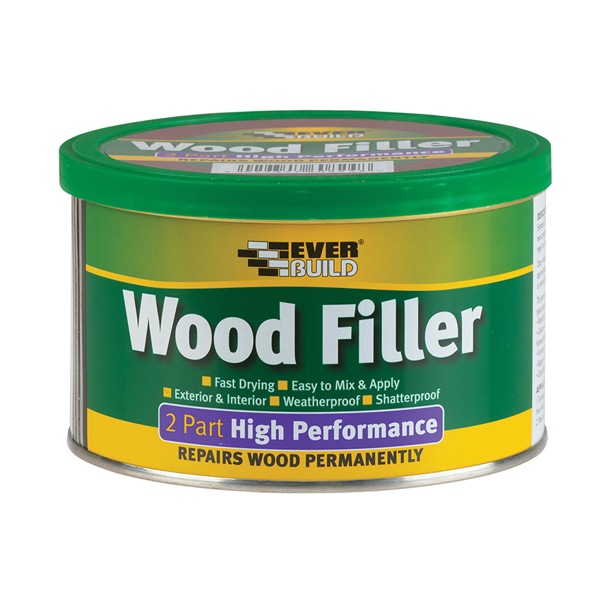 Everbuild Sika Wood Filler, 2-Part High-Performance
