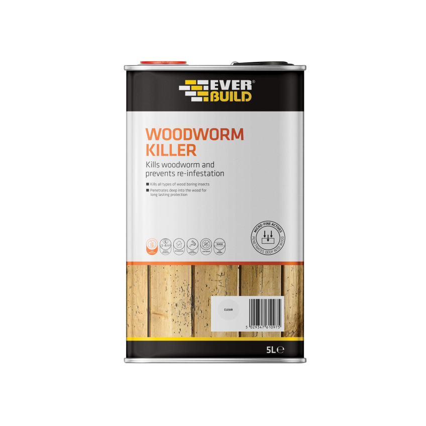 Everbuild Sika Woodworm Killer 5 litre
