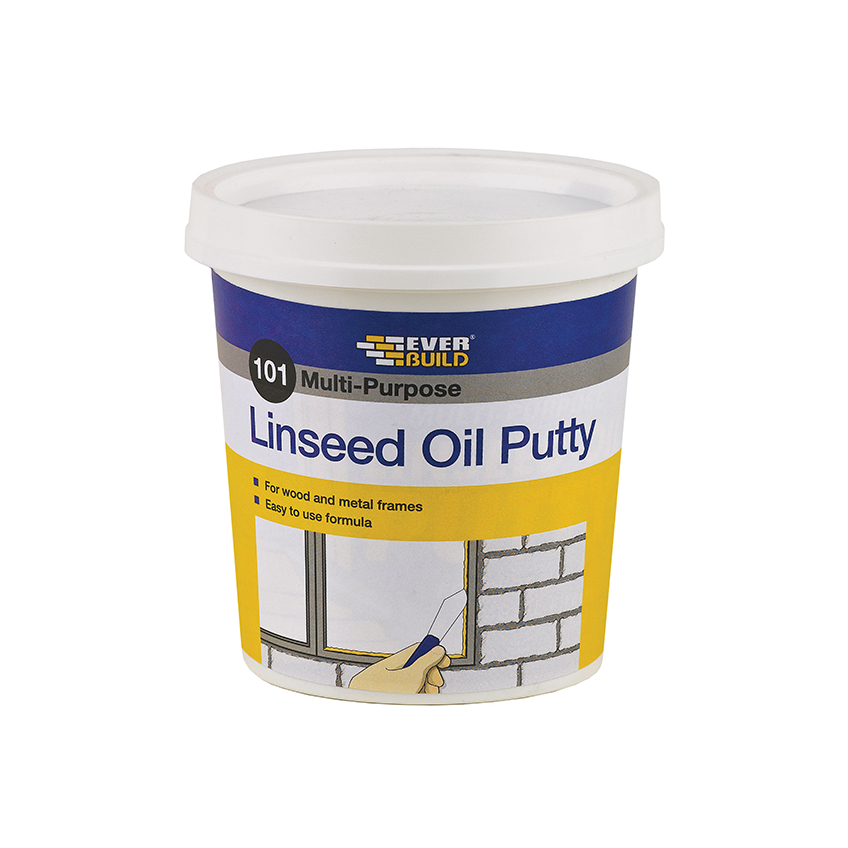 Everbuild Sika 101 Multi-Purpose Linseed Oil Putty