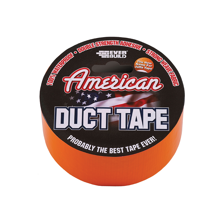 Everbuild Sika American Duct Tape 50mm x 25m Orange