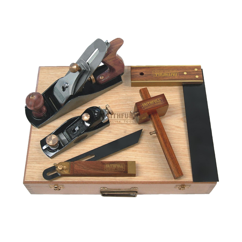 Faithfull Carpenter's Tool Kit, 5 Piece