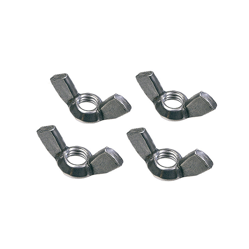 Faithfull External Building Profile Wing Nuts (Pack 4)