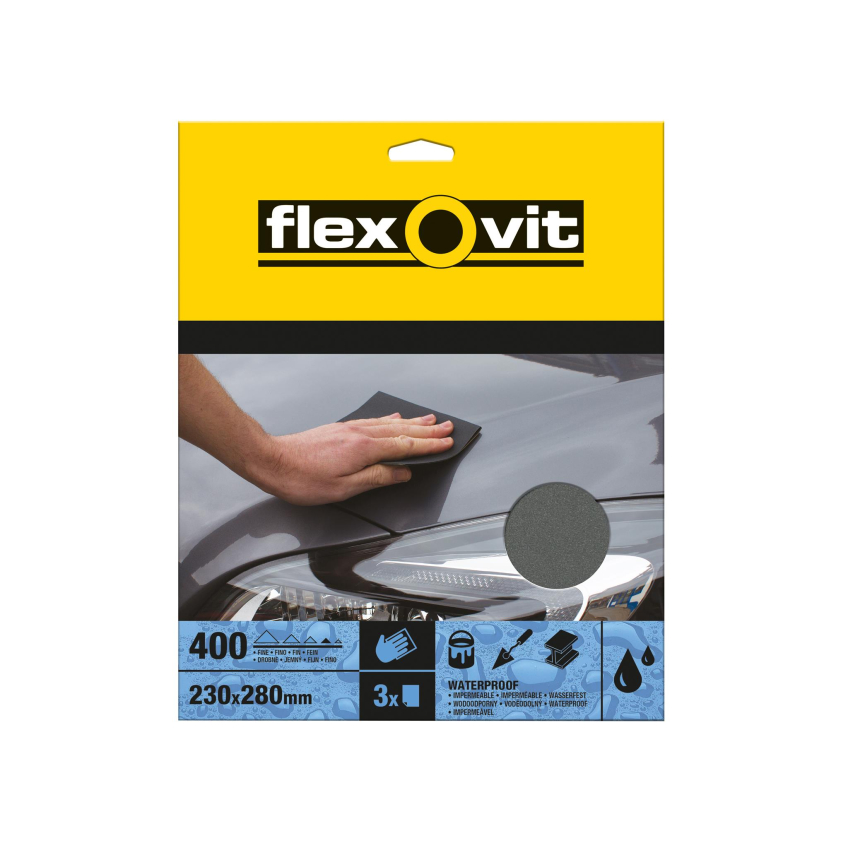 Flexovit Waterproof Sheets 230 x 280mm