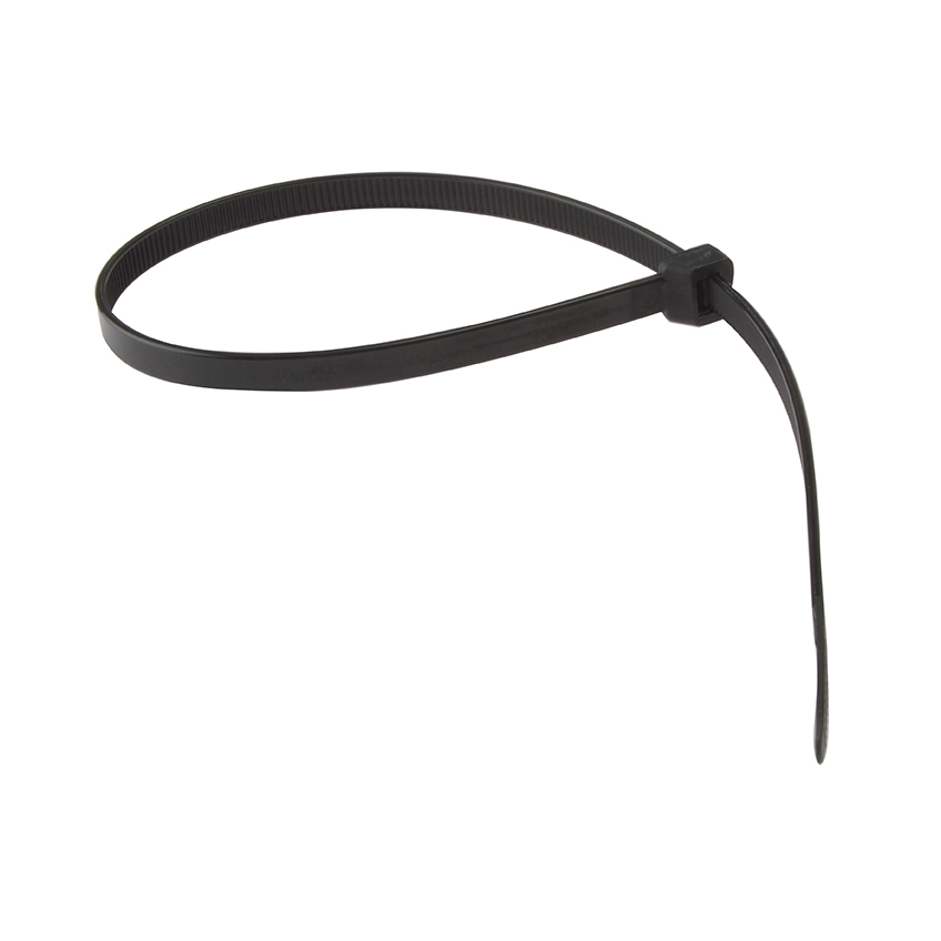 ForgeFix Cable Tie Black 8.0 x 450mm (Bag 100)
