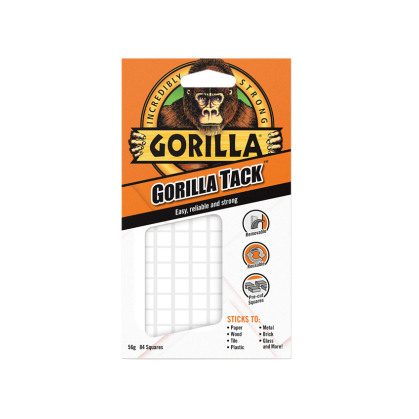 Gorilla Glue Gorilla Tack™ 56g (84 Pieces)