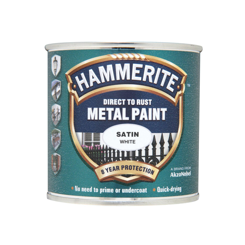 Hammerite Direct to Rust Satin Finish Paint