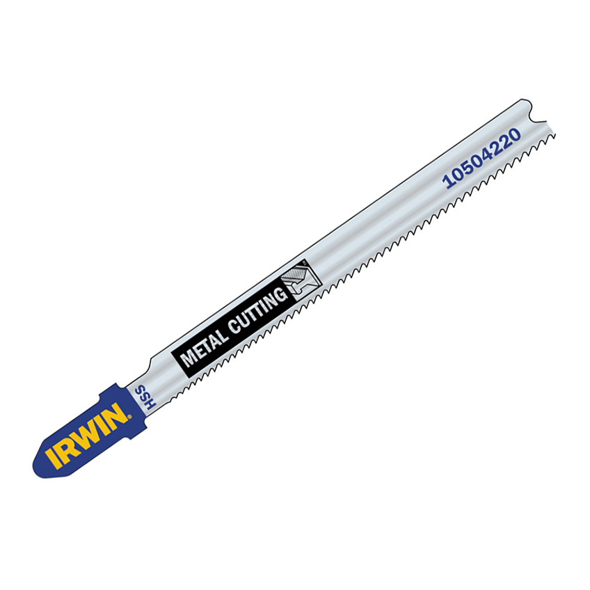 IRWIN® Metal Cutting Jigsaw Blades Pack of 5 T118A
