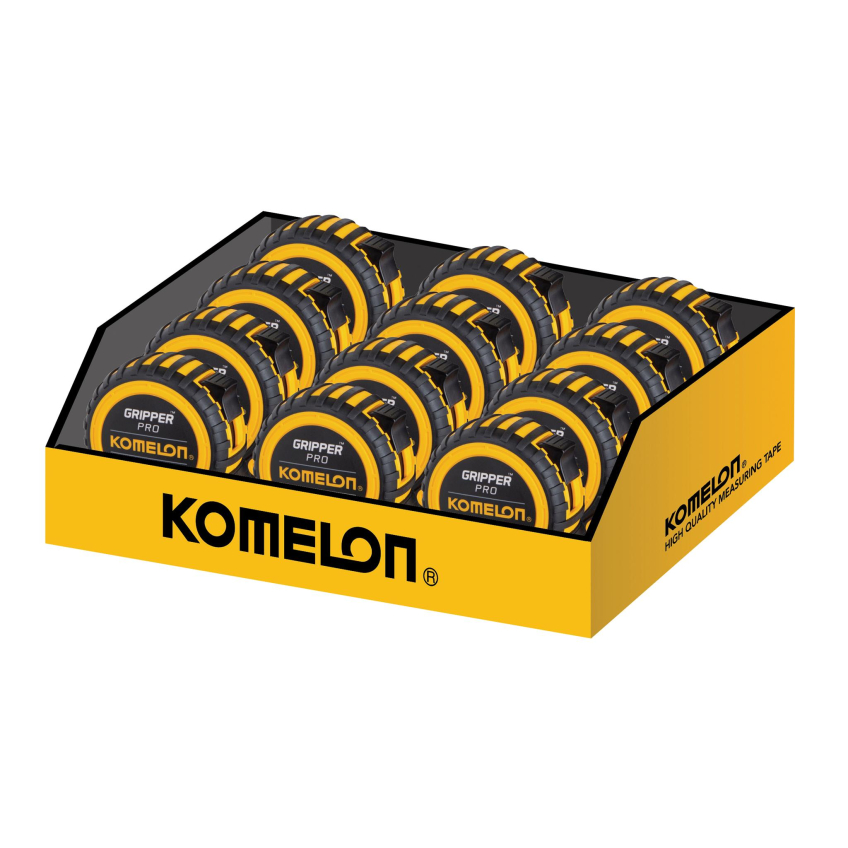 Komelon Gripper™ Tape 5m/16ft (Width 19mm) Display of 12