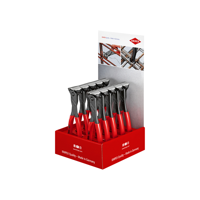 Knipex End Cutter (Counter Display of 10 x KPX6801200)