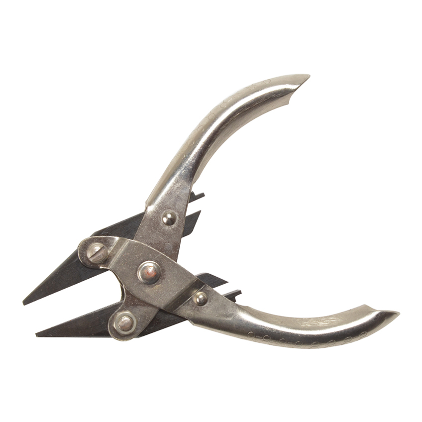 Maun Snipe Nose Pliers Serrated Jaw 125mm (5in)
