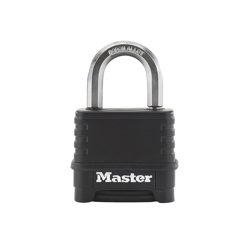 Master Lock Excell™ 4-Digit Black Finish Combination 50mm Padlock