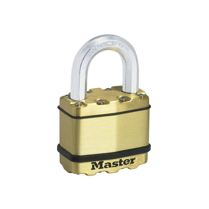 Master Lock Excell™ Brass Finish Padlocks