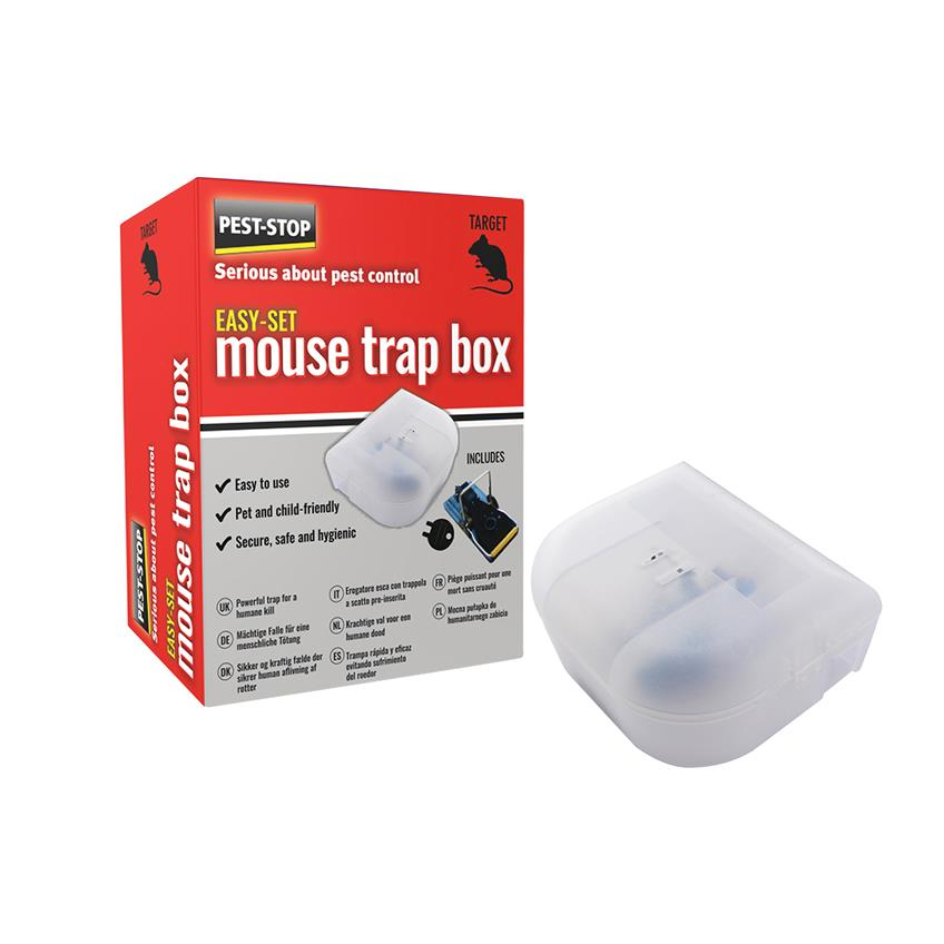 Pest-Stop (Pelsis Group) Easy Set Mouse Trap Box