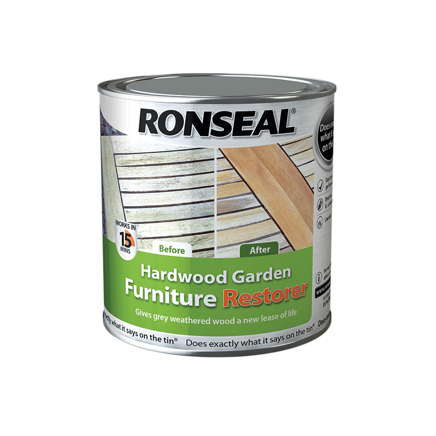 Ronseal Hardwood Garden Furniture Restorer 1 litre