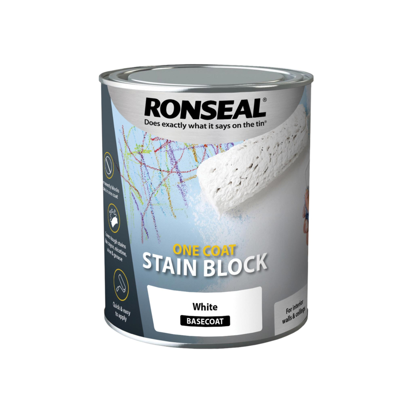 Ronseal One Coat Stain Block White