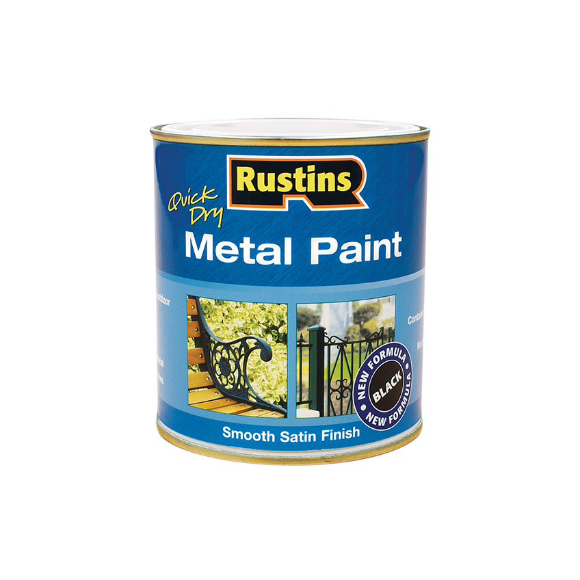 Rustins Quick Dry Metal Paint Smooth Satin