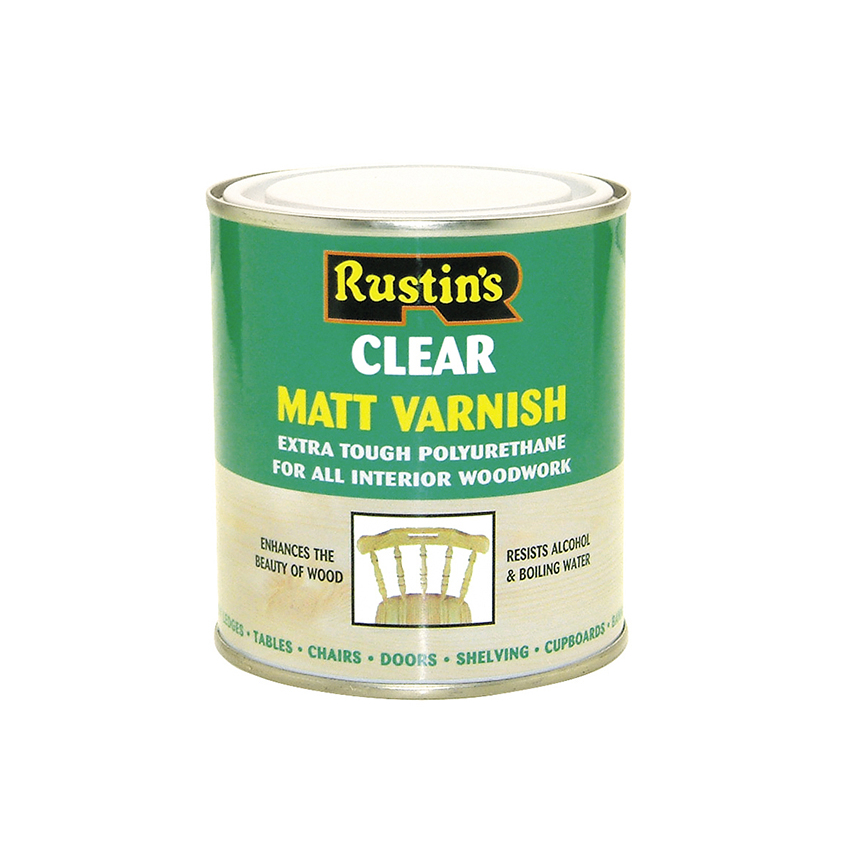 Rustins Polyurethane Varnish Matt Clear 5 litre