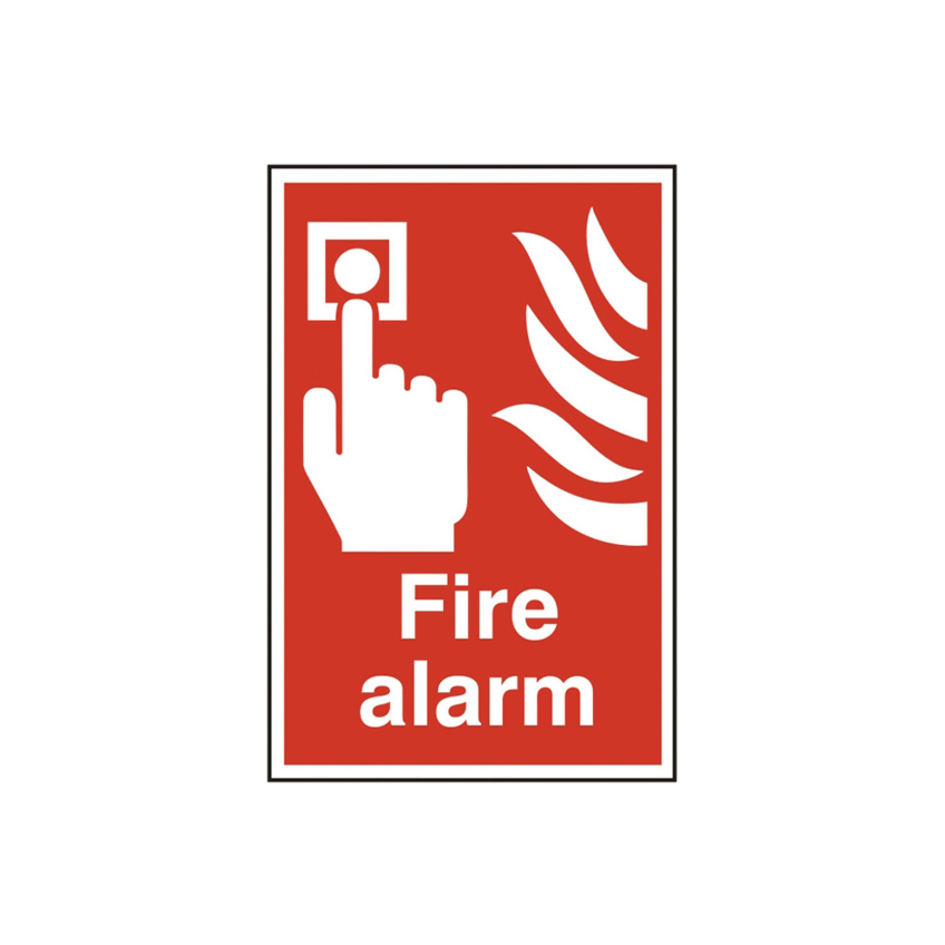 Scan Fire Alarm - PVC Sign 200 x 300mm