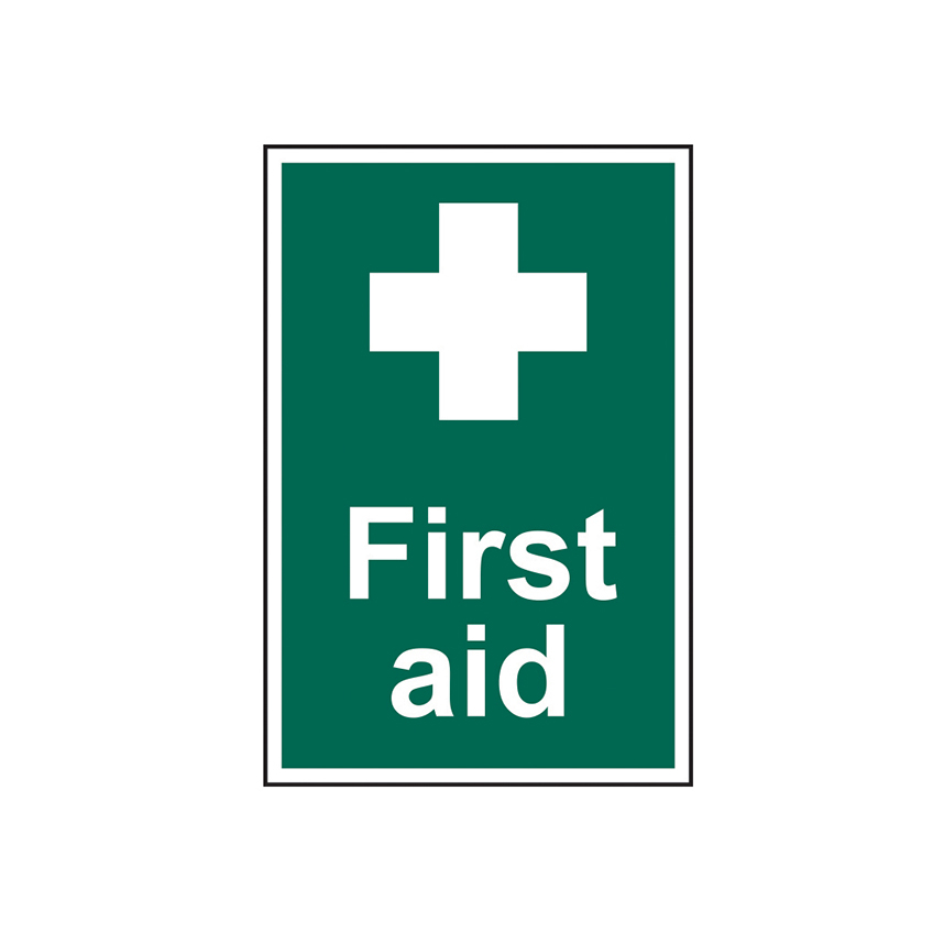 Scan First Aid - PVC Sign 200 x 300mm