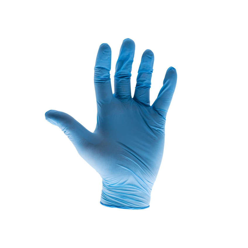 Scan Nitrile Disposable Gloves, Blue