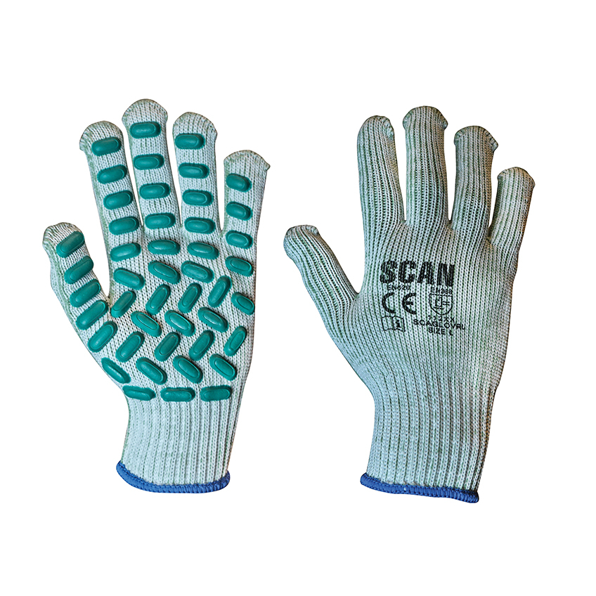 Scan Vibration Resistant Latex Foam Gloves