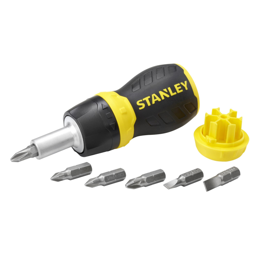 STANLEY® Multibit Ratchet Stubby & Bits