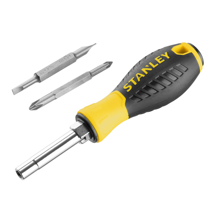 STANLEY® 6-Way Screwdriver Carded