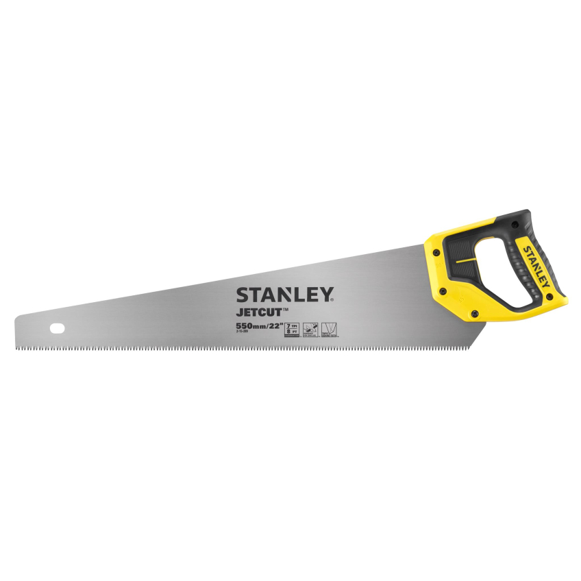 STANLEY® Jet Cut Heavy-Duty Handsaw 550mm (22in) 7 TPI