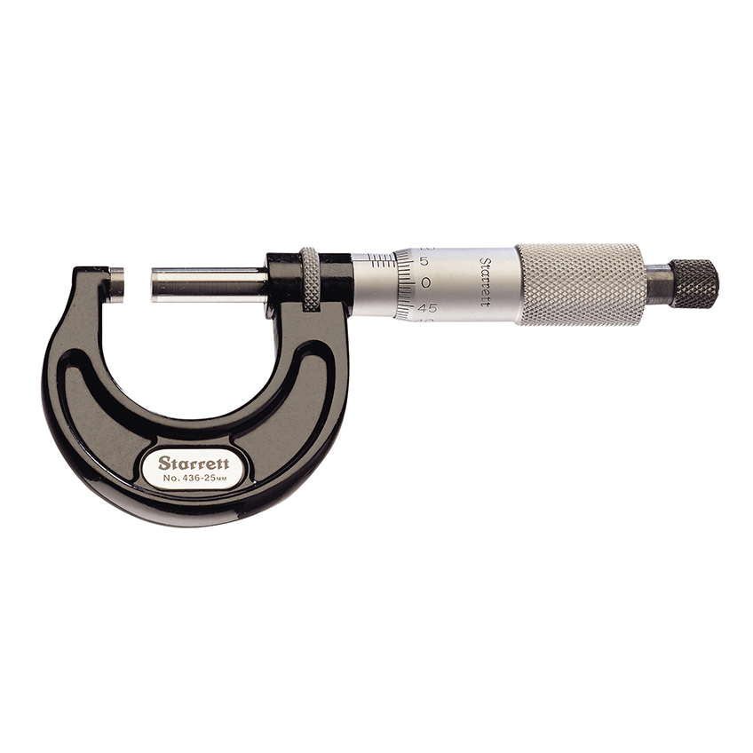 Starrett 436 Series External Micrometer