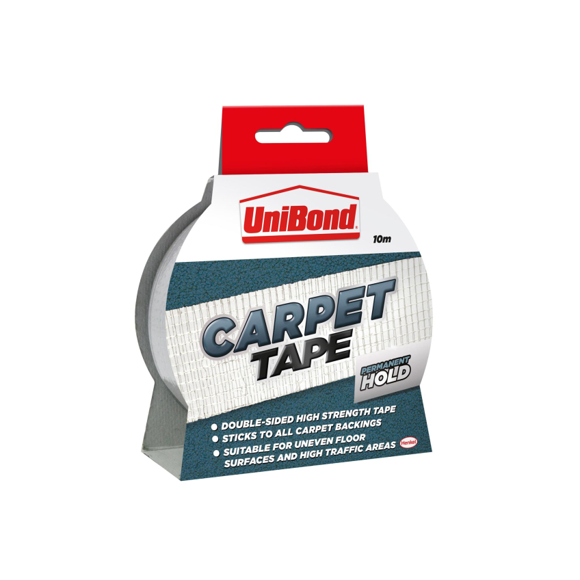 UniBond Carpet Tape Permanent 50mm x 10m