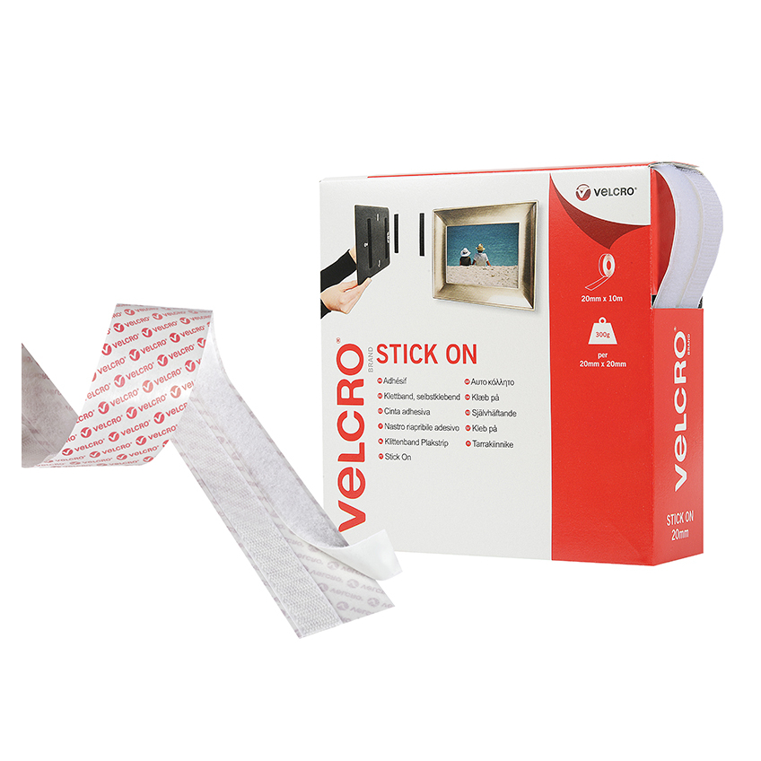 VELCRO® Brand Hook & Loop Stick On Tape