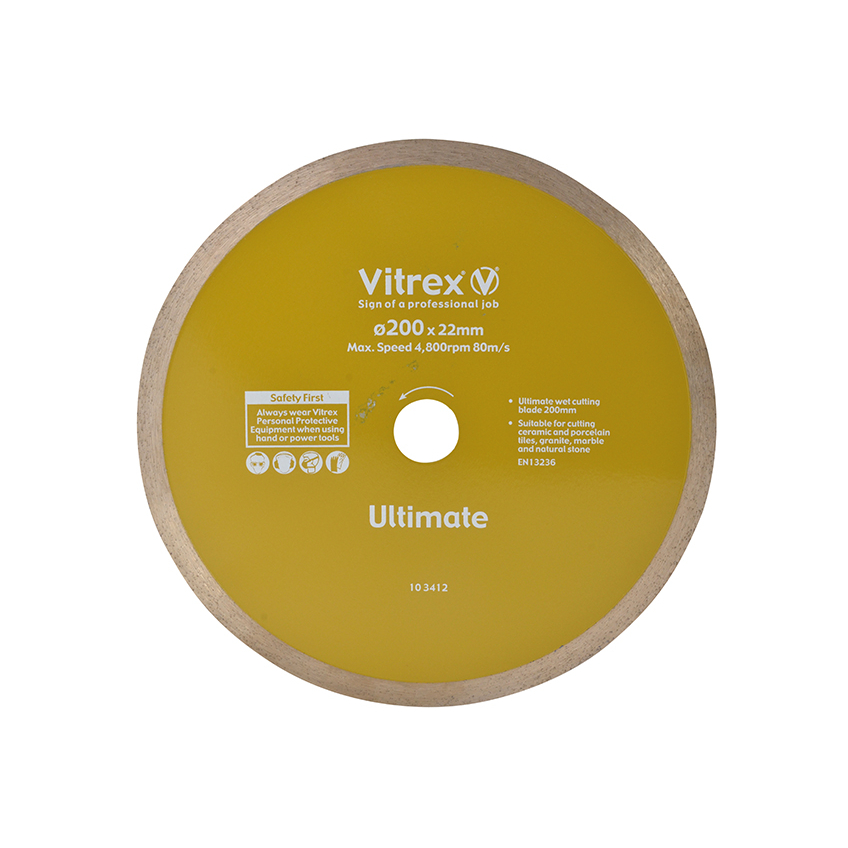 Vitrex Ultimate Diamond Blade 200mm