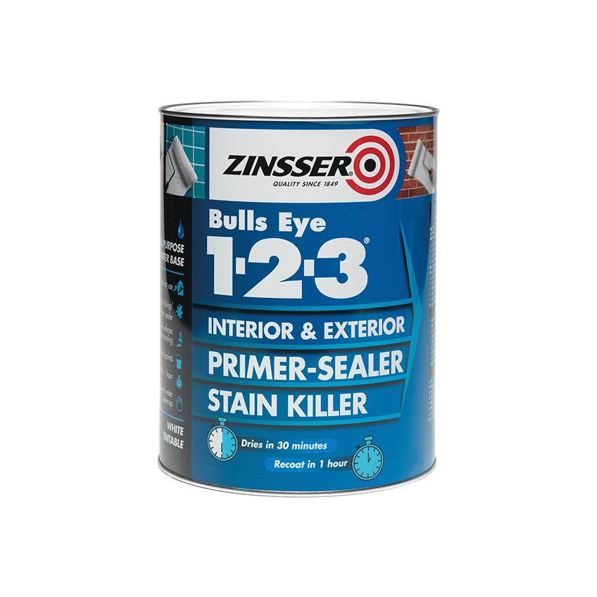 Zinsser Bulls Eye® 1-2-3 Primer & Sealer Paint