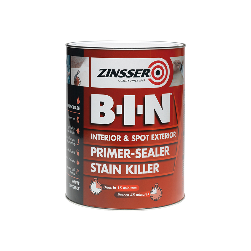 Zinsser B.I.N® Primer, Sealer & Stain Killer