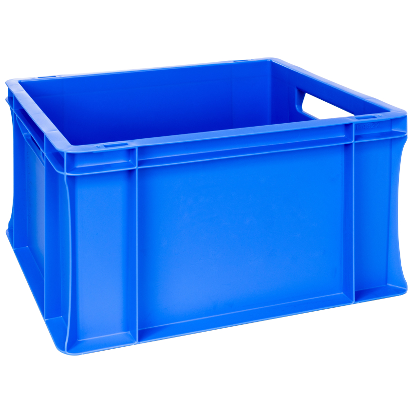 20LTR EURO CONTAINER 400 X 300 X 220MM BLUE