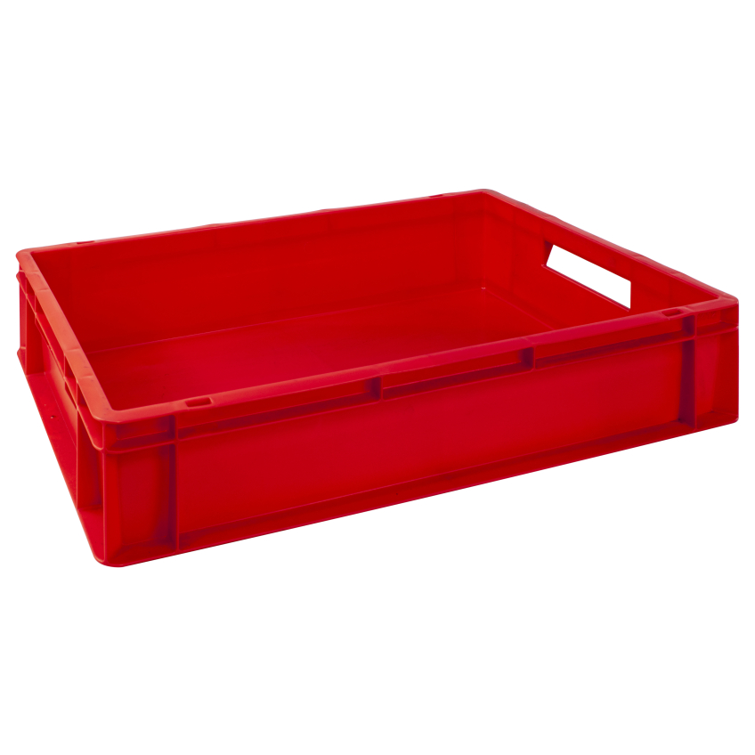 20 LTR EURO CONTAINER 600 X 400 X 120MM RED